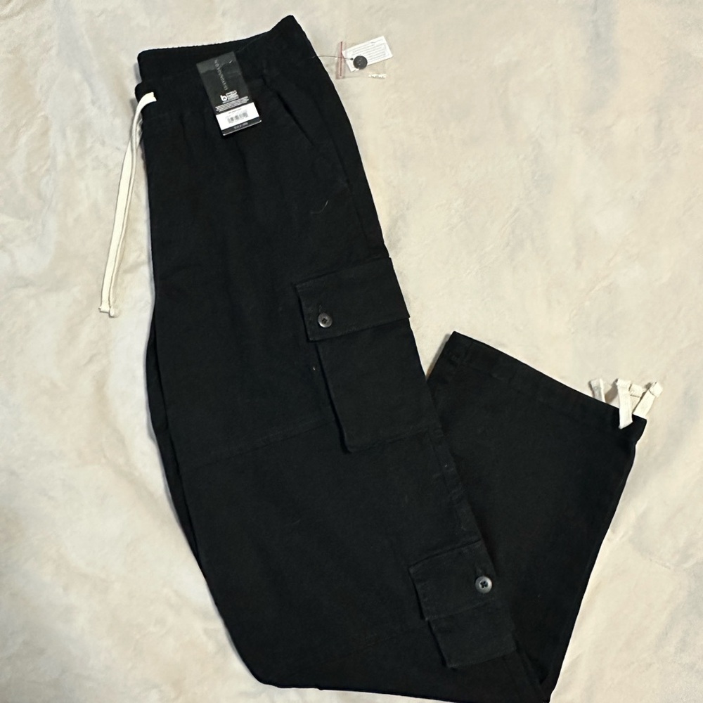 Men’s Black Cargo Pants No Boundaries Sz(28-30)